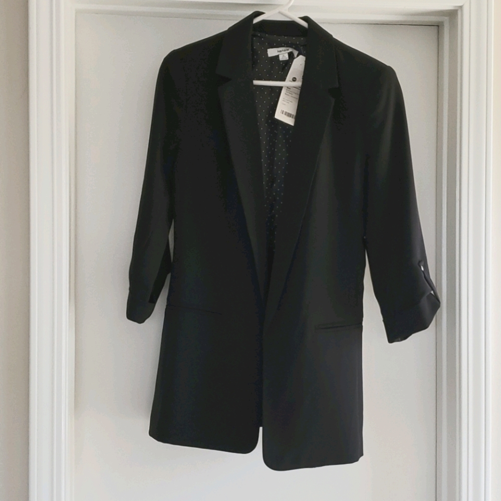 Kensie Girlfriend Thick Stretch Twill Blazer